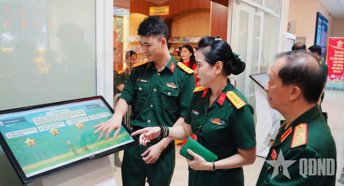 Thư viện Quân đội đẩy mạnh phát triển văn hóa đọc